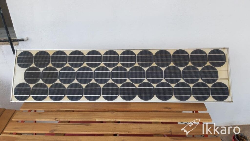 reuse old solar panel