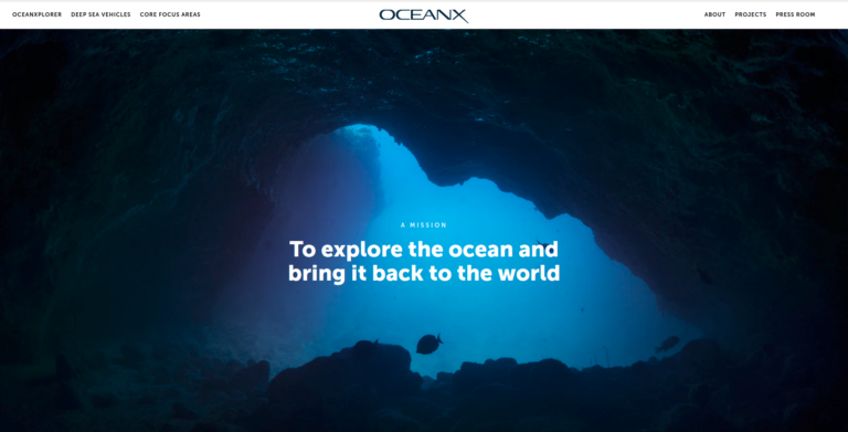 oceanX projects