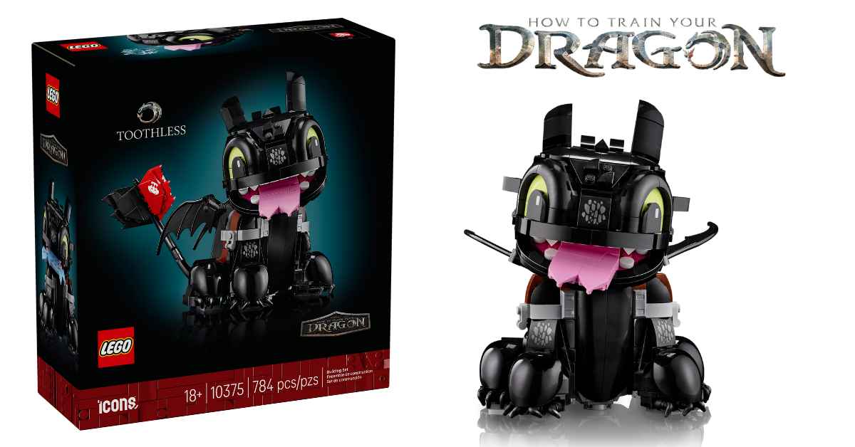 LEGO Toothless How to Train Your Dragon set details LEGO Toothless How to Train Your Dragon set details