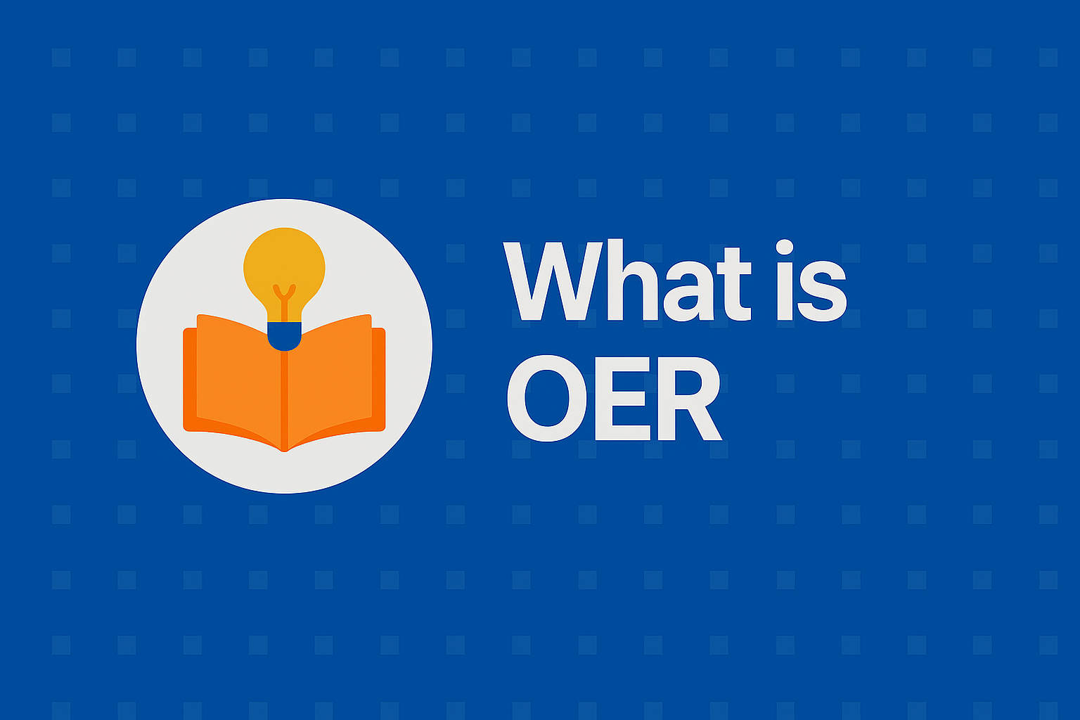 what is oer