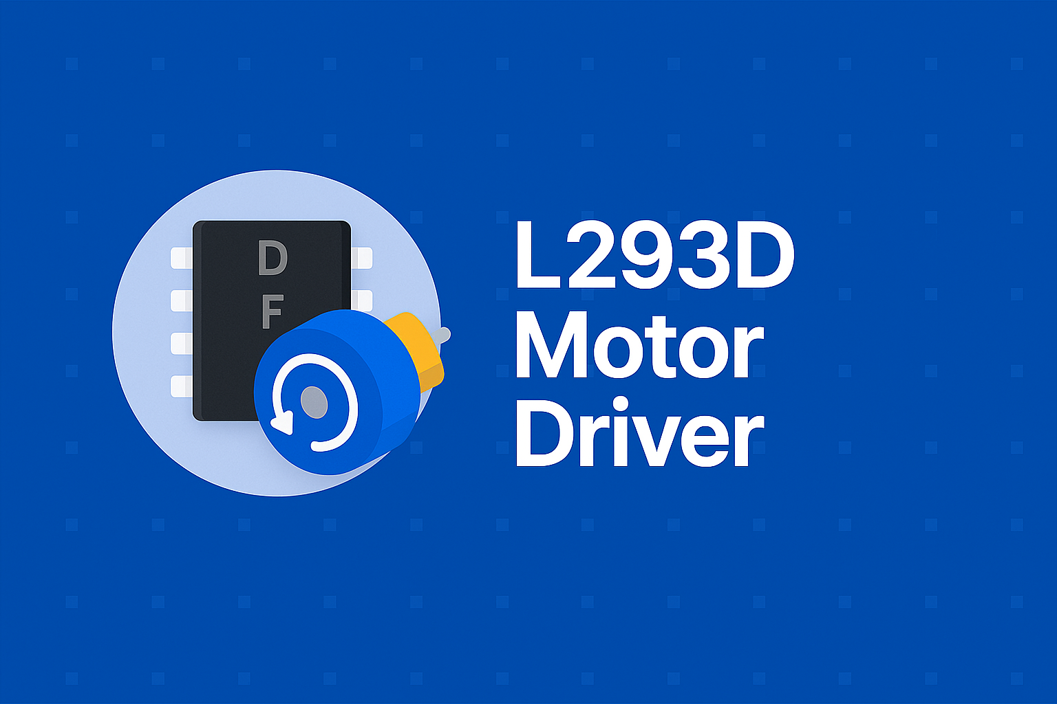 l293d motor driver