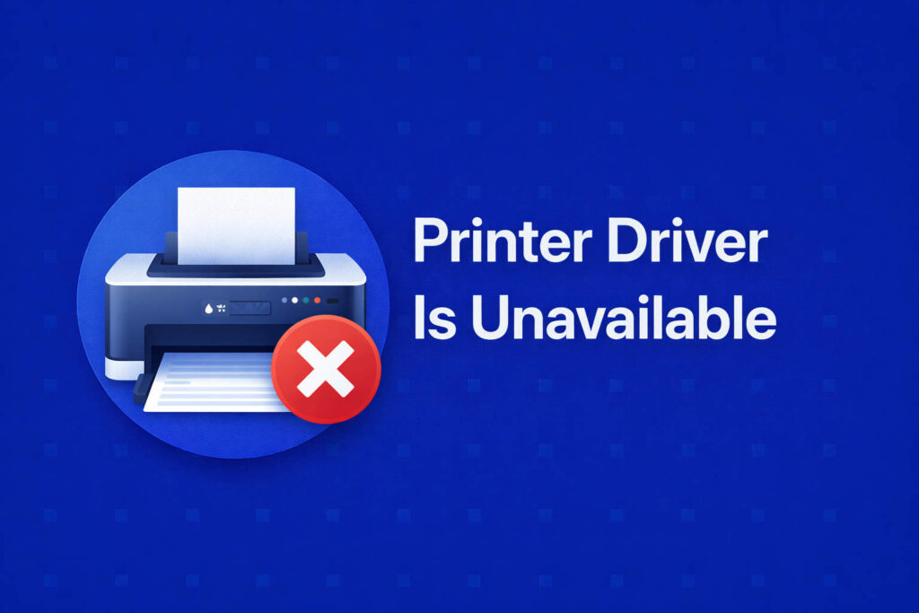 How to Fix 'Printer Driver Is Unavailable' in Windows 11