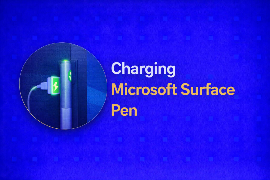 Charging Your Microsoft Surface Pen
