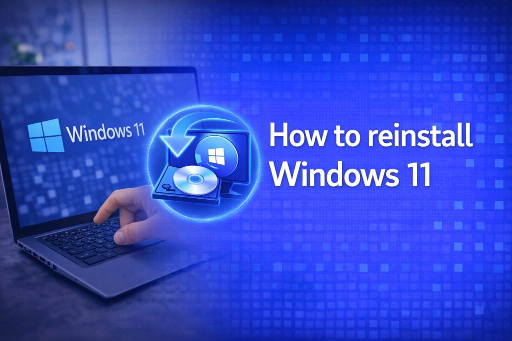 Sådan geninstallerer du Windows 11 trin for trin (behold eller fjern filer)