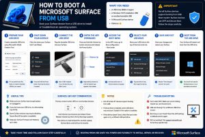 How to boot a Microsoft Surface from USB