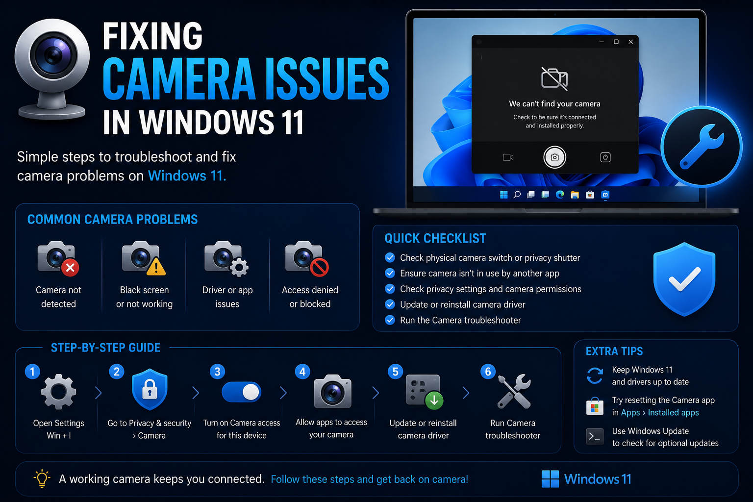 Fixing Camera Issues in Windows 11