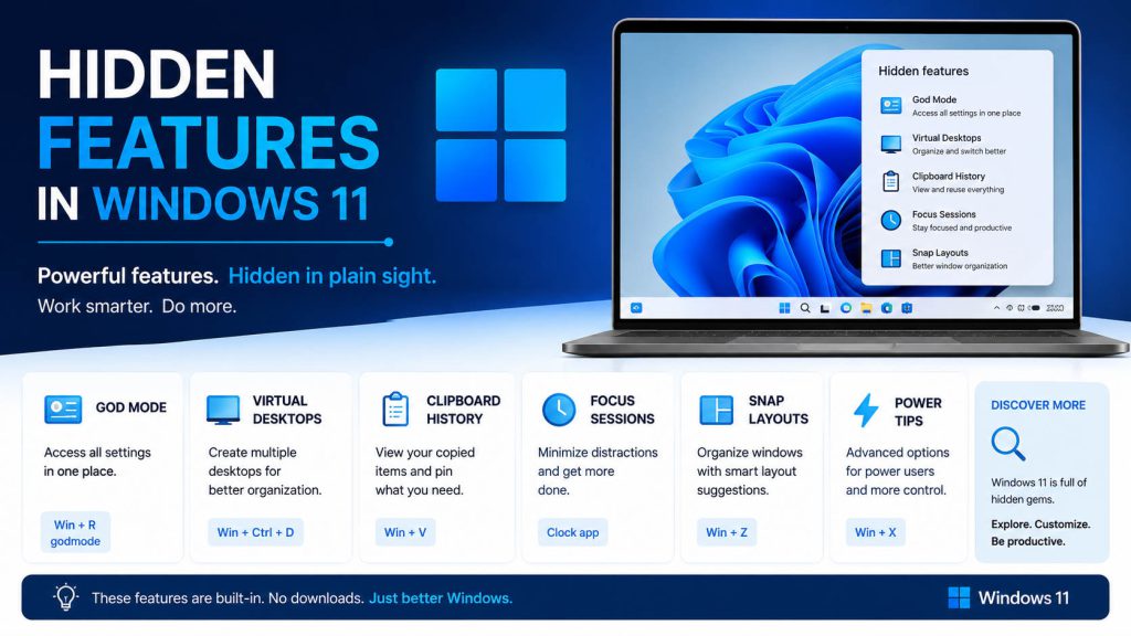 Hidden Features in Windows 11