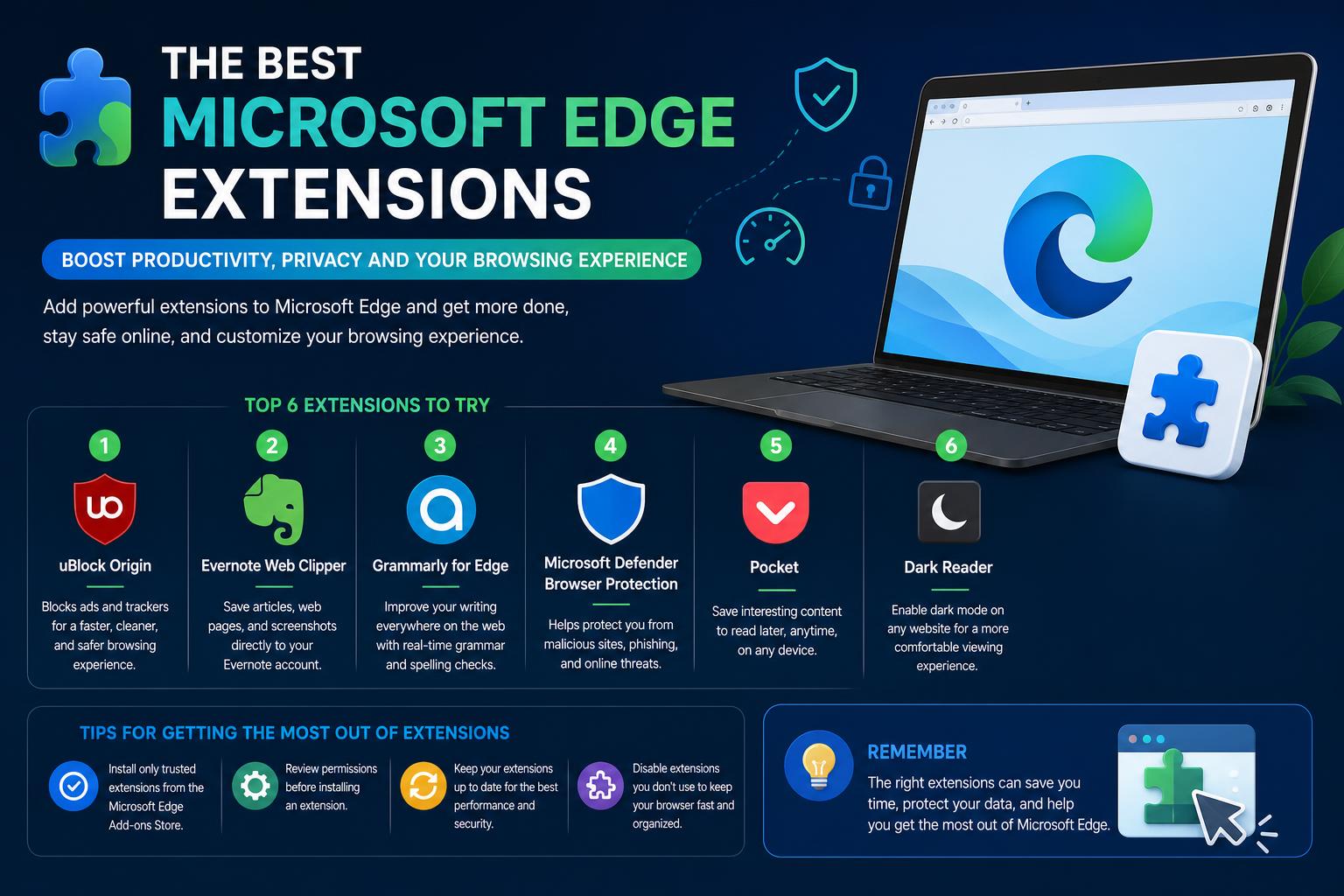 best microsoft edge extensions