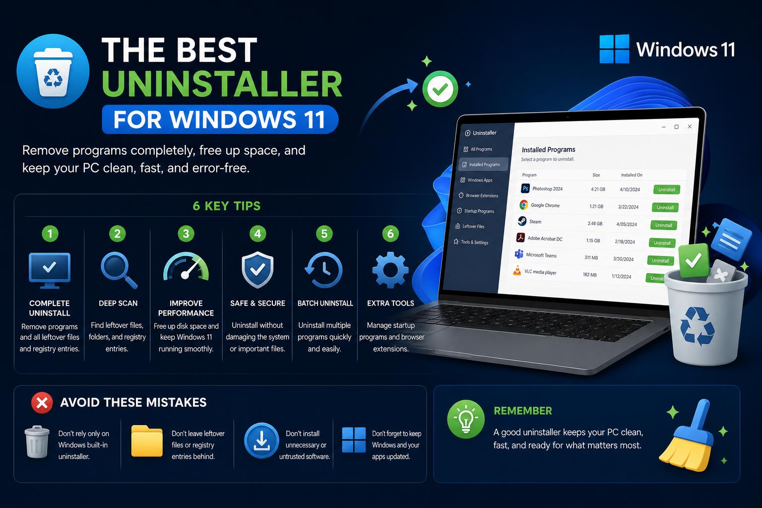 best uninstaller for windows 11