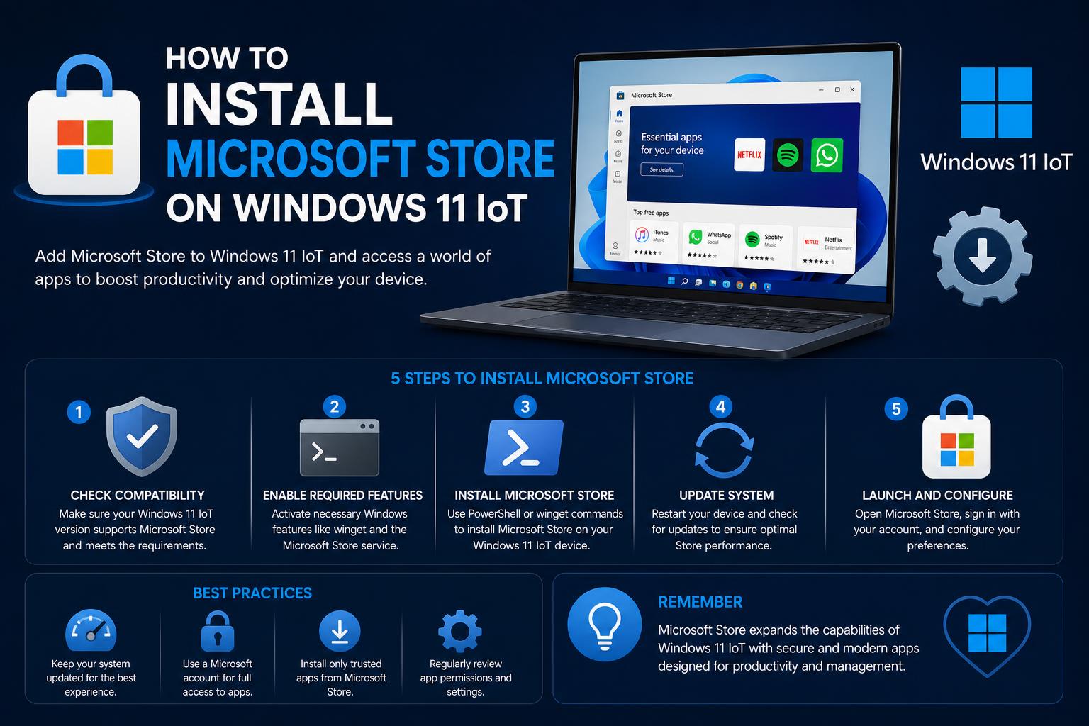 install microsoft store on windows 11 iot