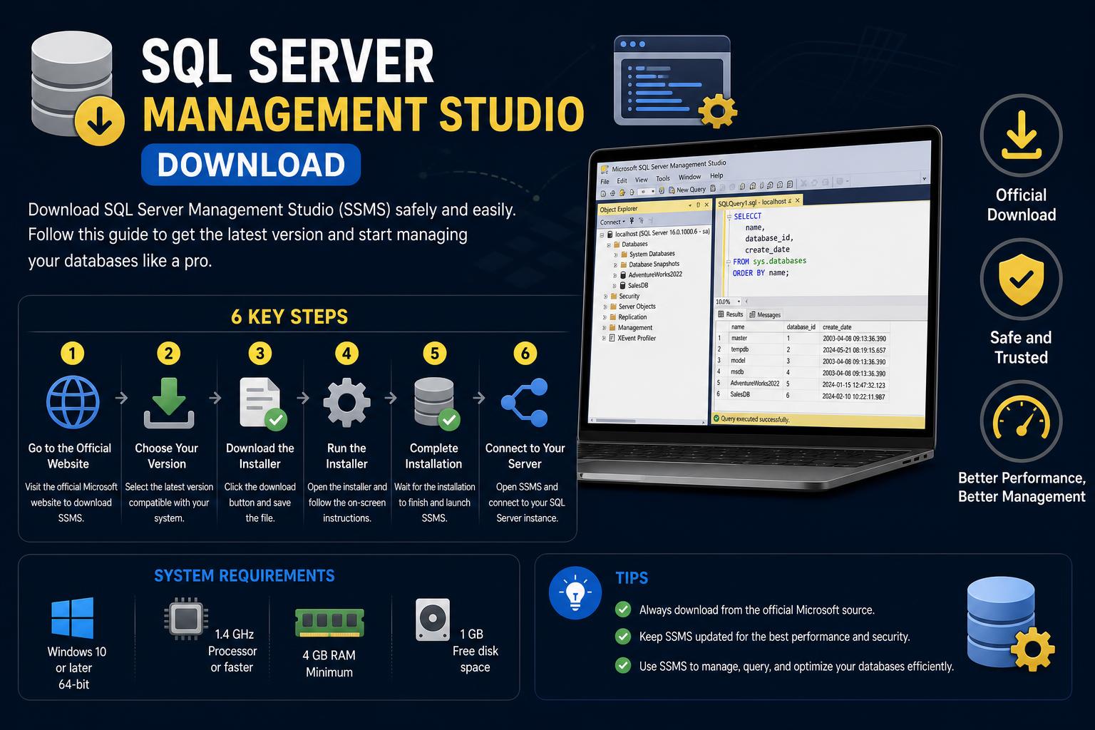 sql server management studio download