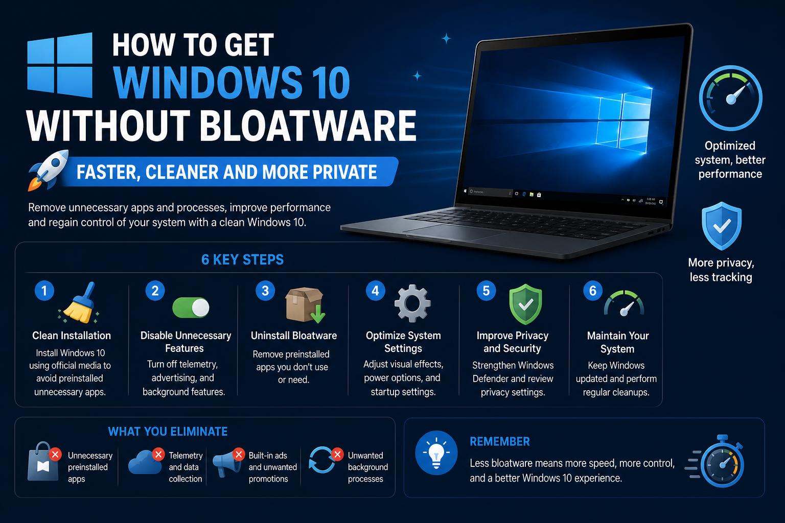 windows 10 without bloatware