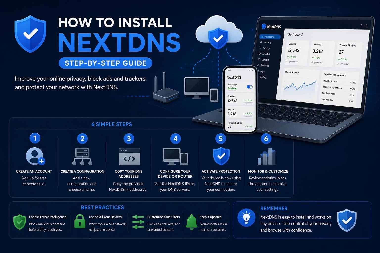 how to install nextdns