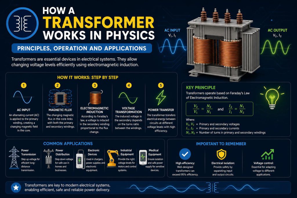 how transformer works in physics