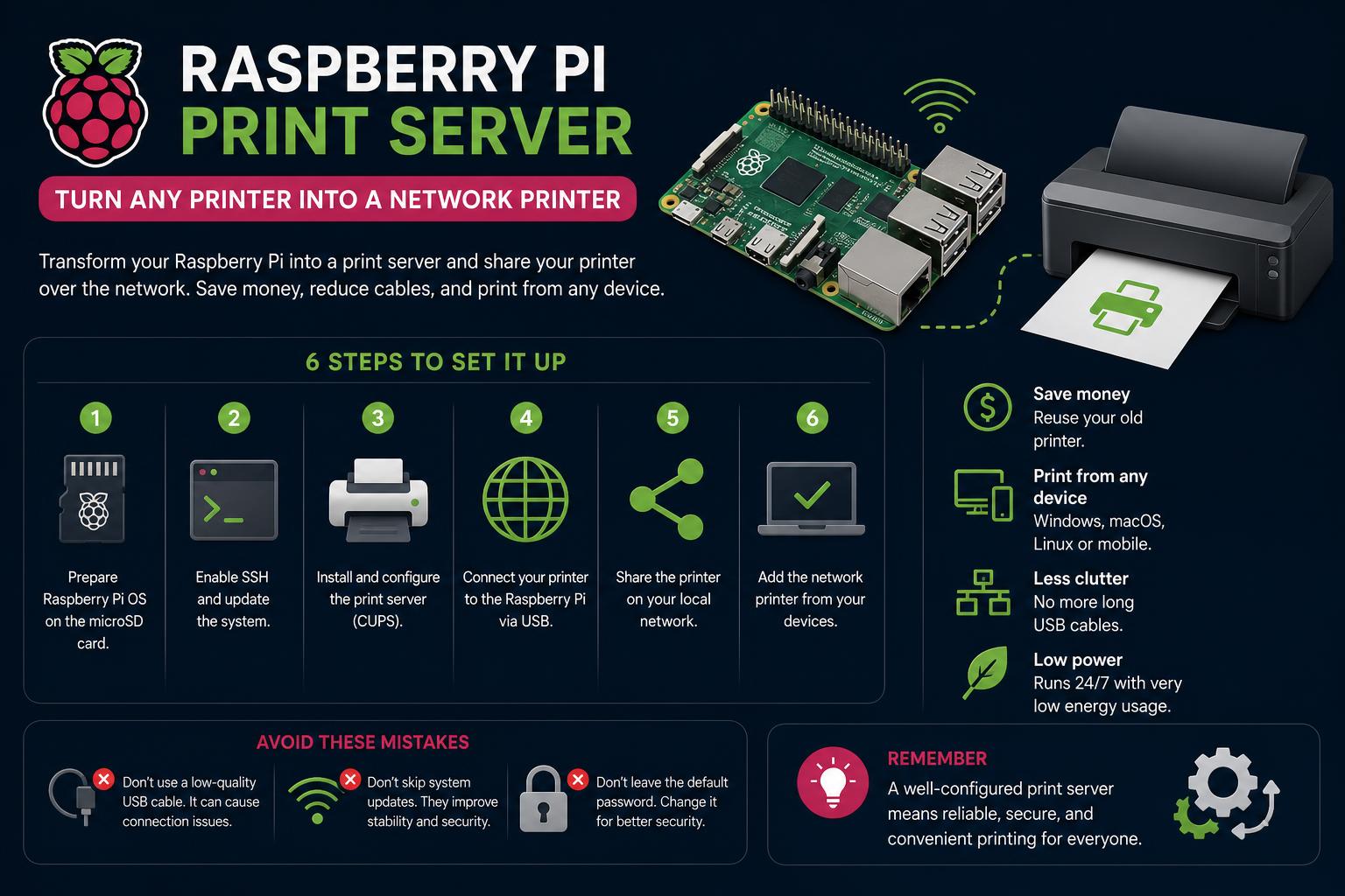 Raspberry Pi Druckserver
