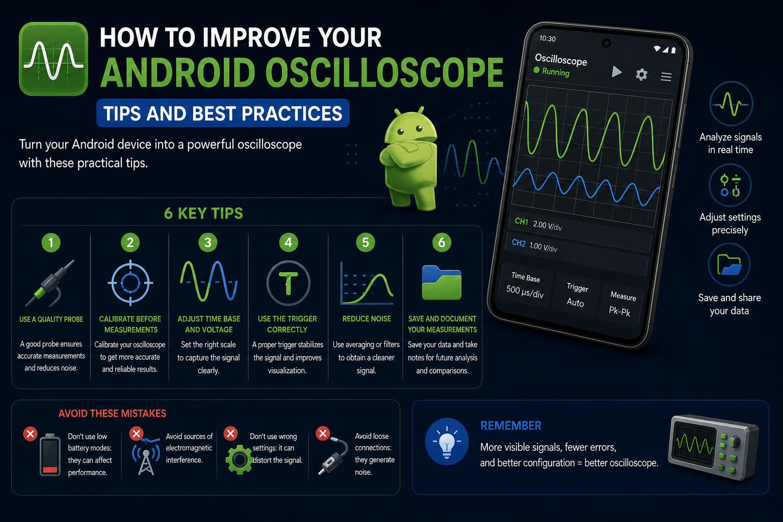 android oscilloscope