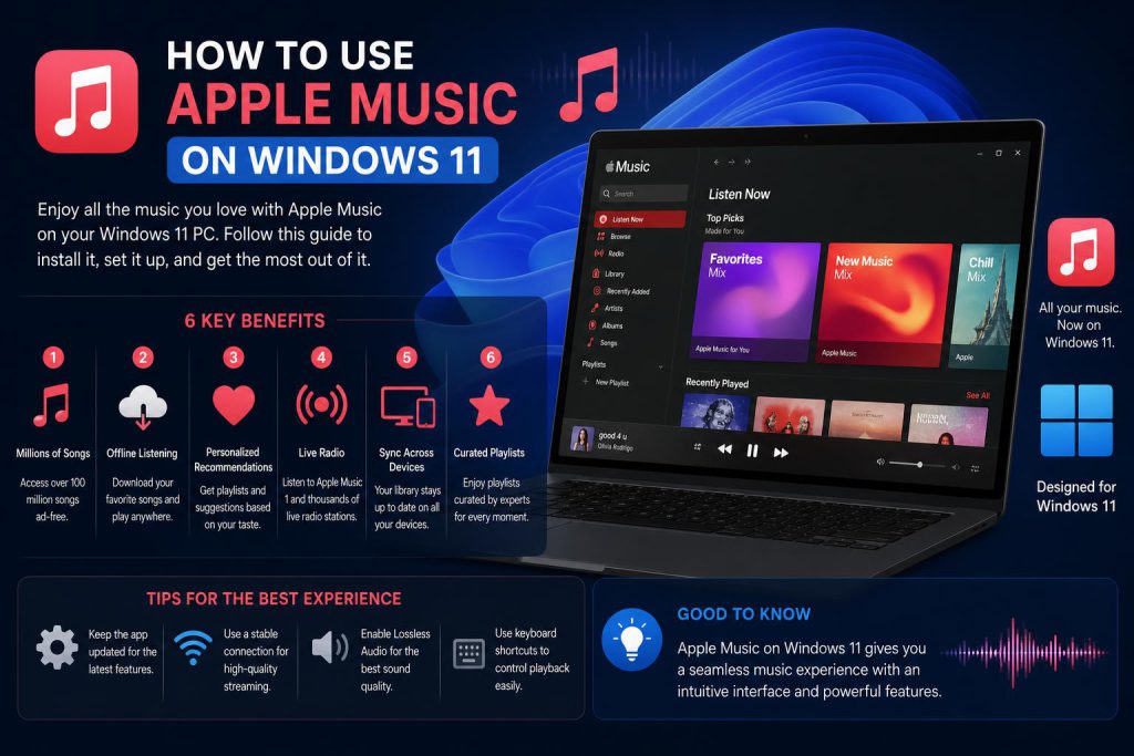apple music in windows 11