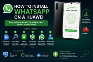 How to install WhatsApp on a Huawei