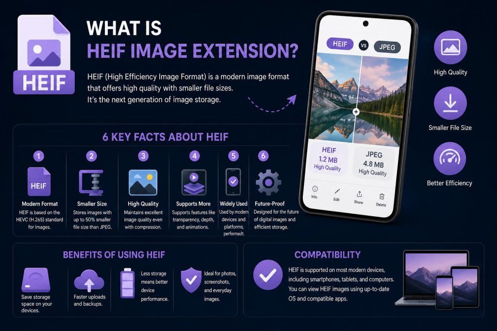 What is HEIF image extension