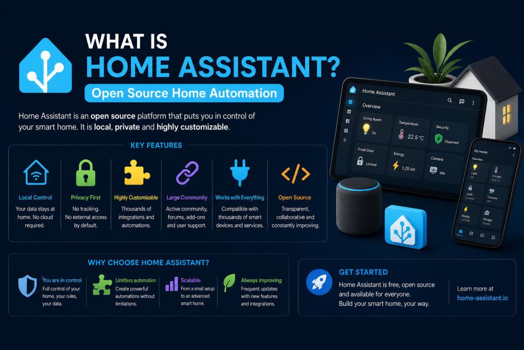 What is Home Assistant (Open source home automation)