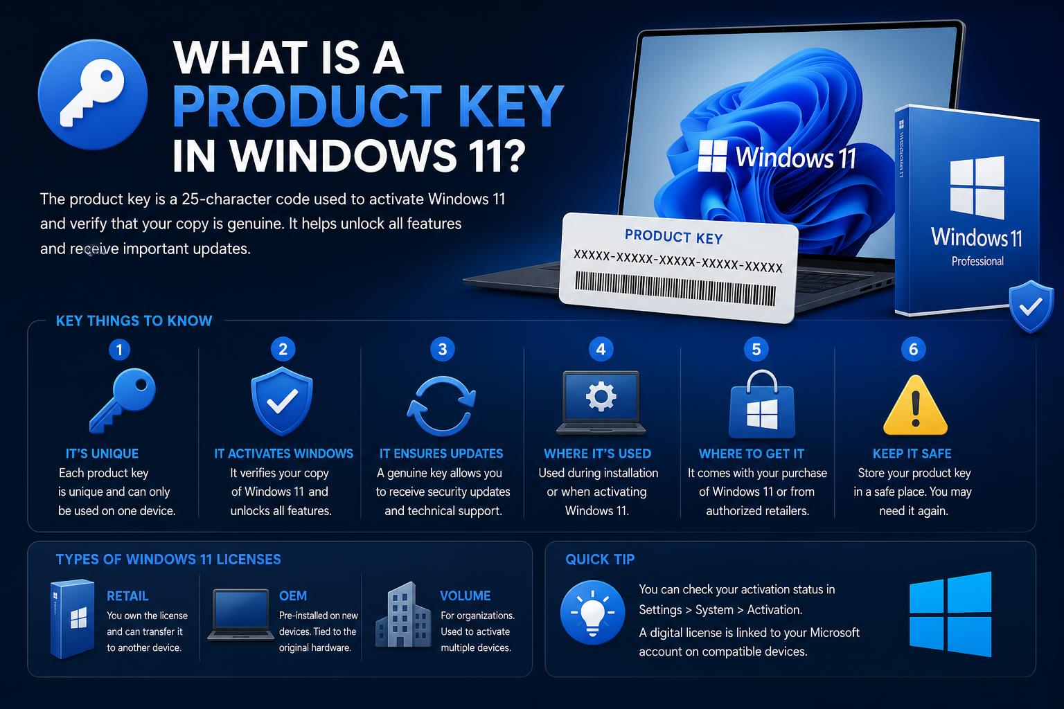 what is product key in windows 11