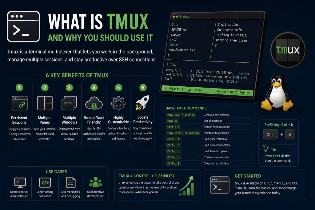 what is tmux