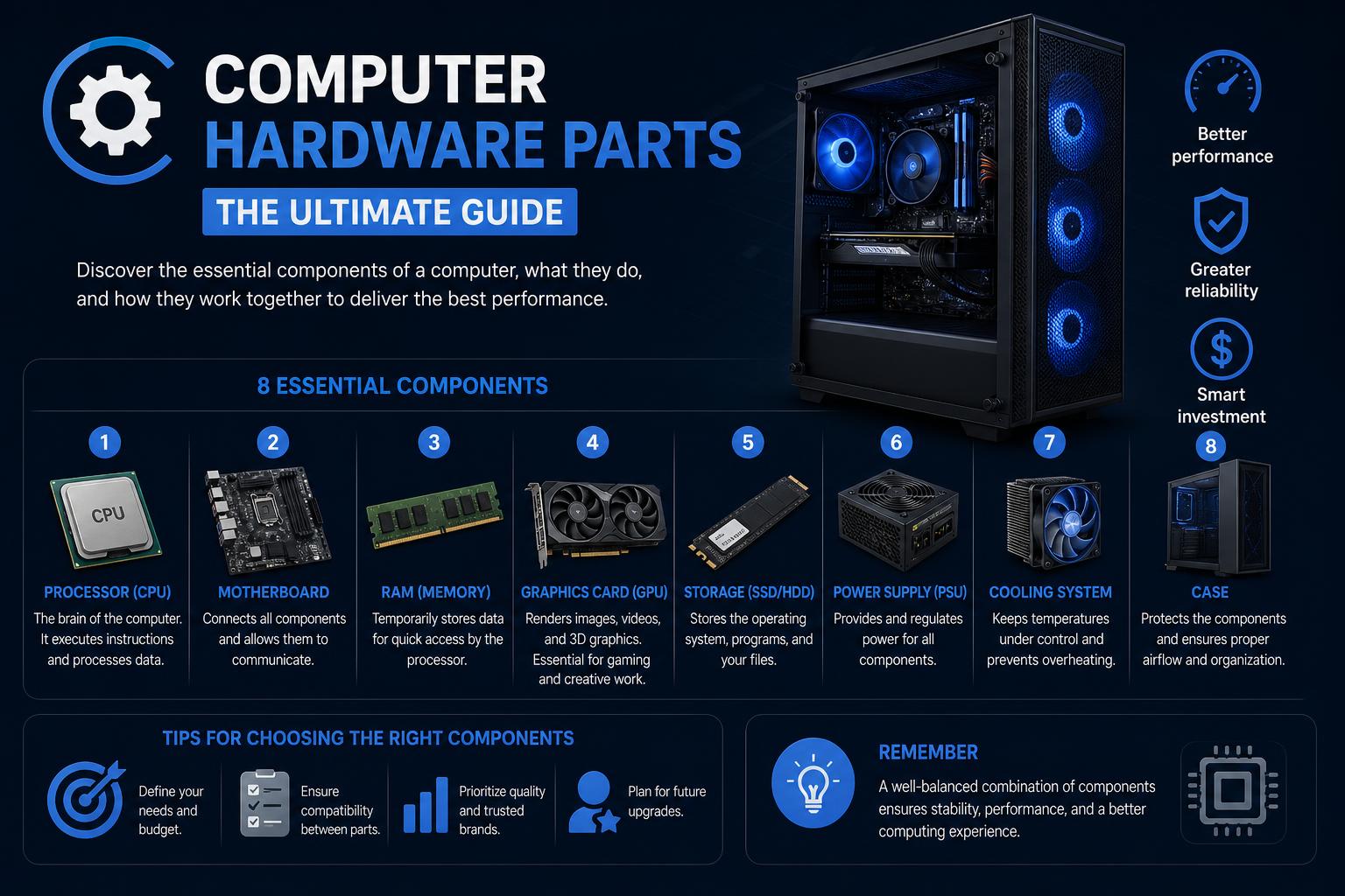 computer hardware parts