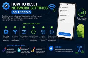 How to reset Network settings on Android