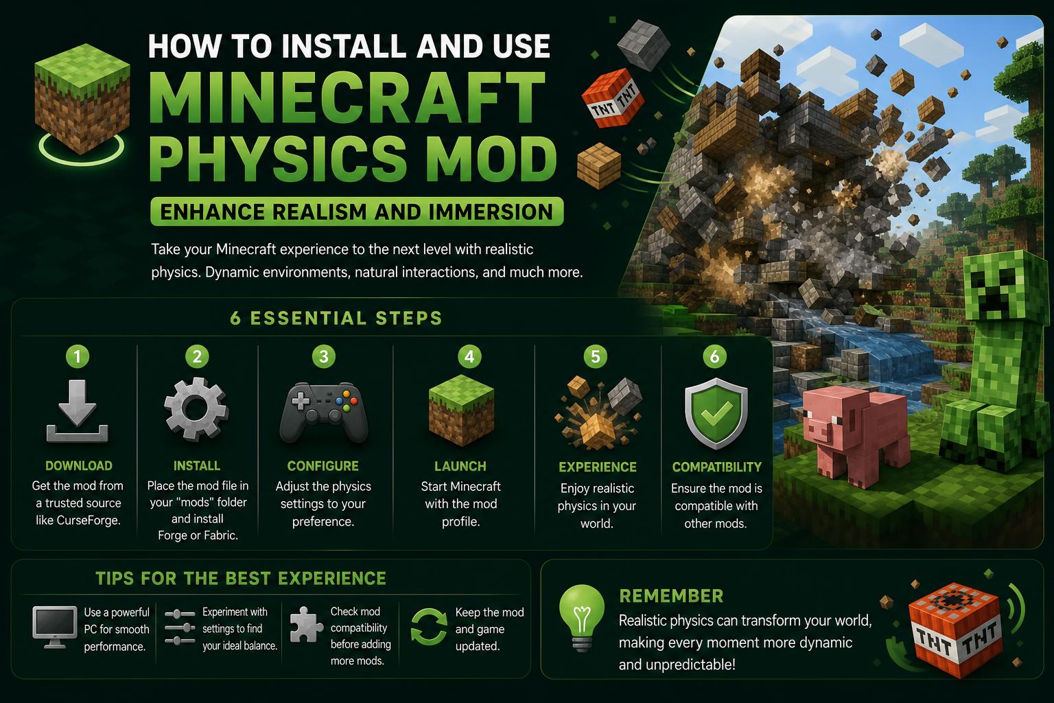 Minecraft Physics Mod