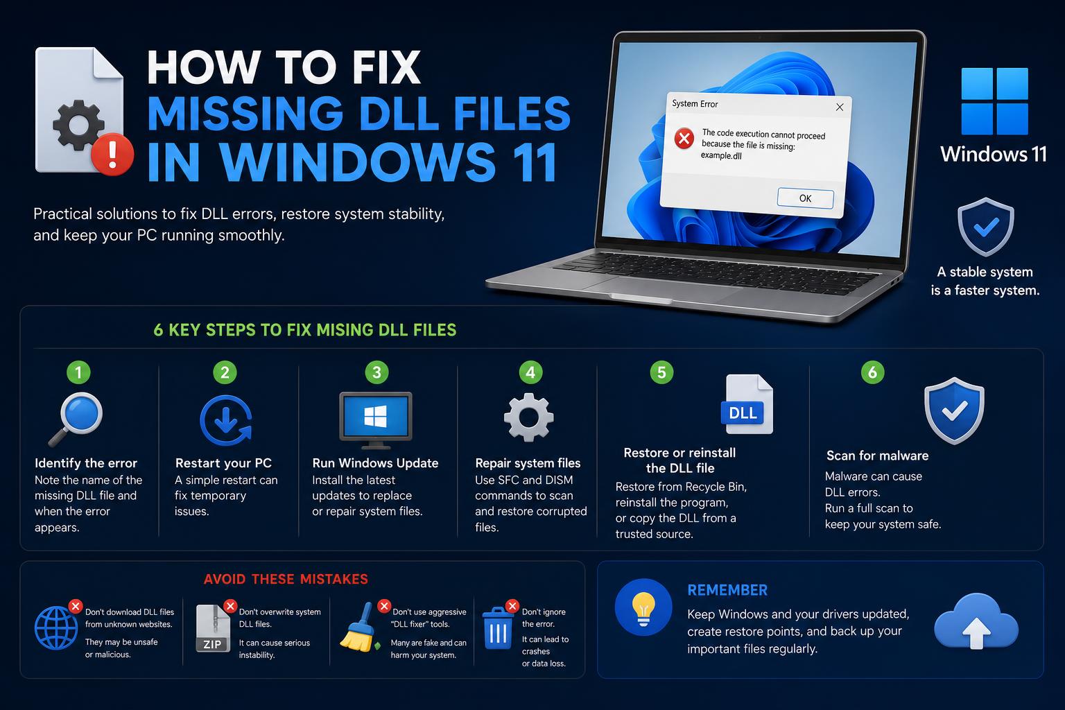 missing dll files windows 11