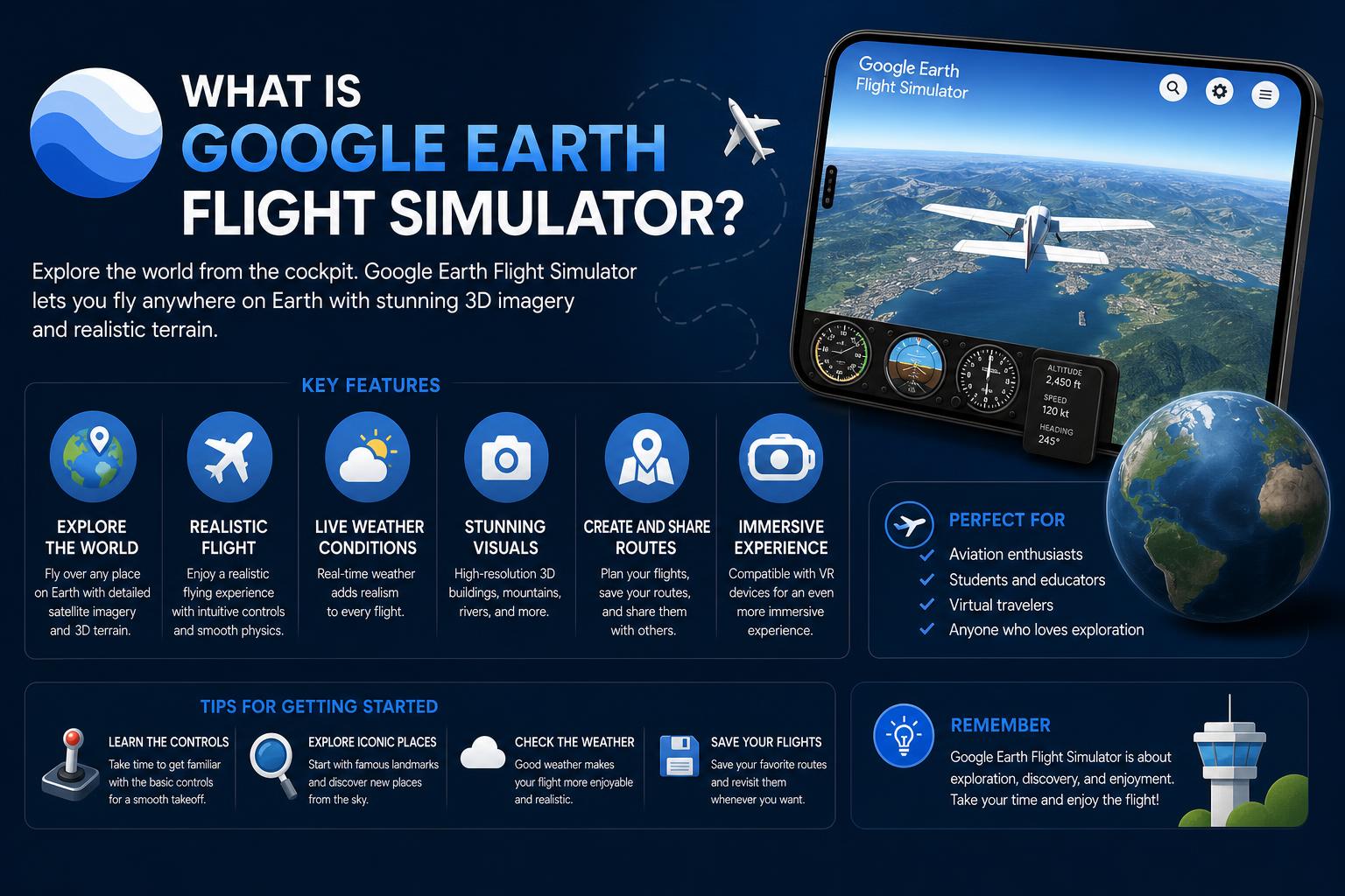 What is Google Earth Flight Simulator