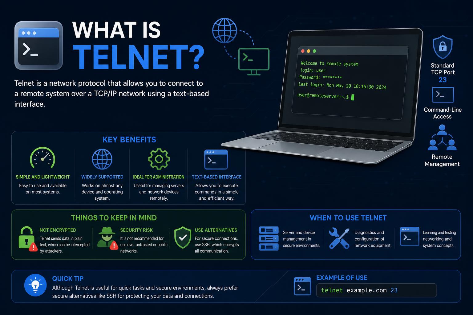 What is Telnet